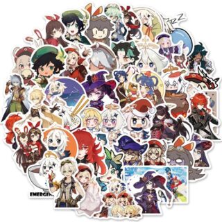 50 Count - Random Genshin Impact Vinyl Stickers