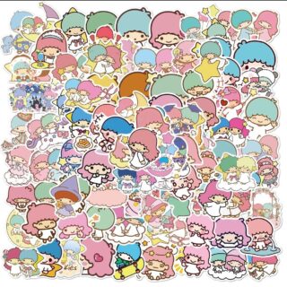 50 Count - Random Japanese Character Vinyl Stickers