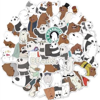 50 Count - Random Japanese Character Vinyl Stickers