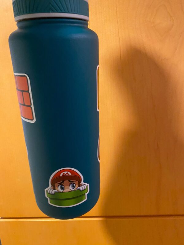 50 Count - Super Mario Brothers Character Vinyl Stickers - Image 7