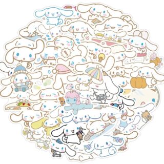50 Count - Random Cinnamoroll Character Vinyl Stickers