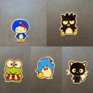 Hello Kitty and Friends 5PC Shoe Charms - RESIN