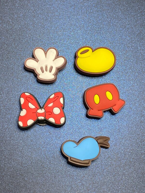 5PC Shoe Charms - Soft PVC