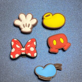 5PC Shoe Charms - Soft PVC