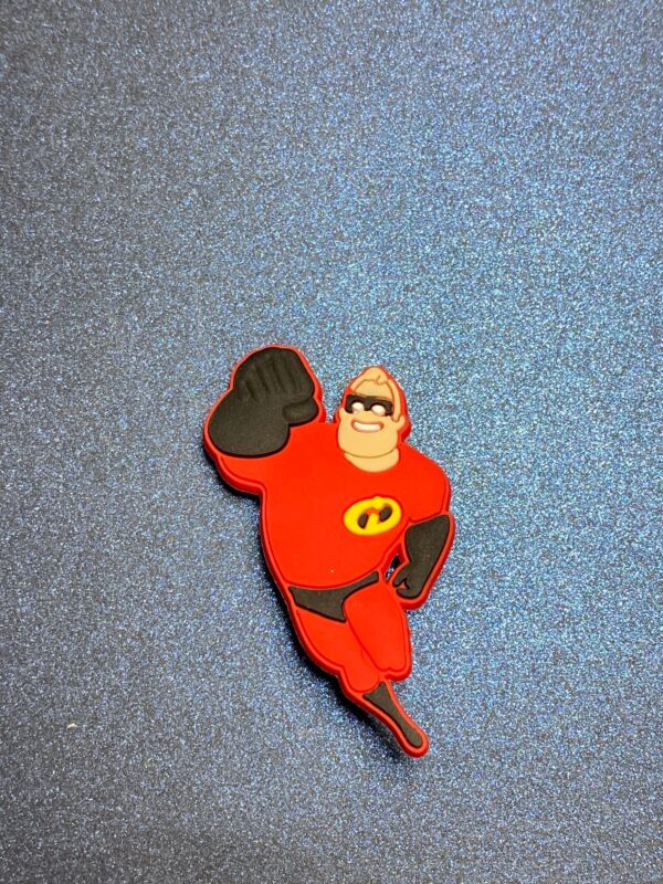 The Incredibles 5PC Soft PVC Shoe Croc Charms - Image 3