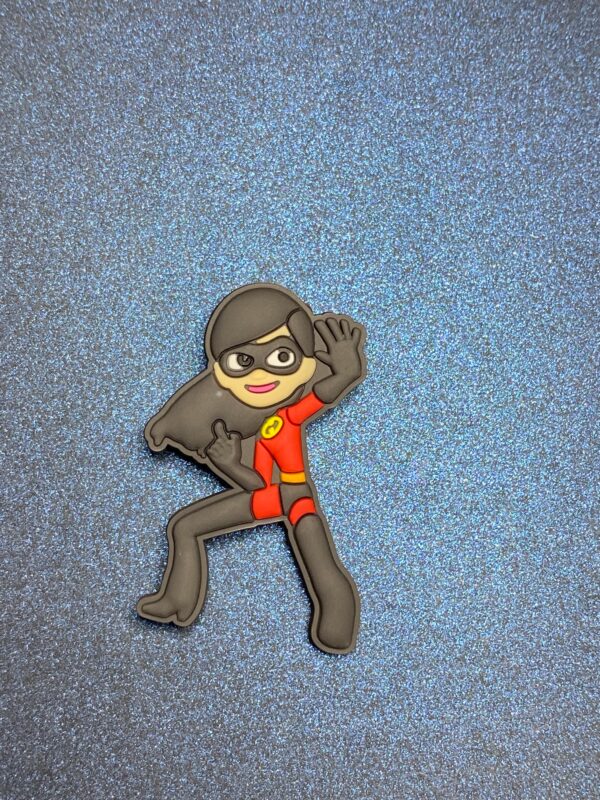 The Incredibles 5PC Soft PVC Shoe Croc Charms - Image 6