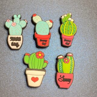 5PC Shoe Charms - Soft PVC