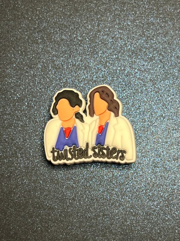 6PC Grey's Anatomy Soft PVC Shoe Charms - Image 3
