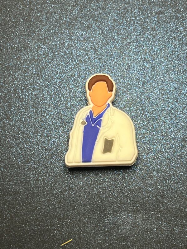 6PC Grey's Anatomy Soft PVC Shoe Charms - Image 4
