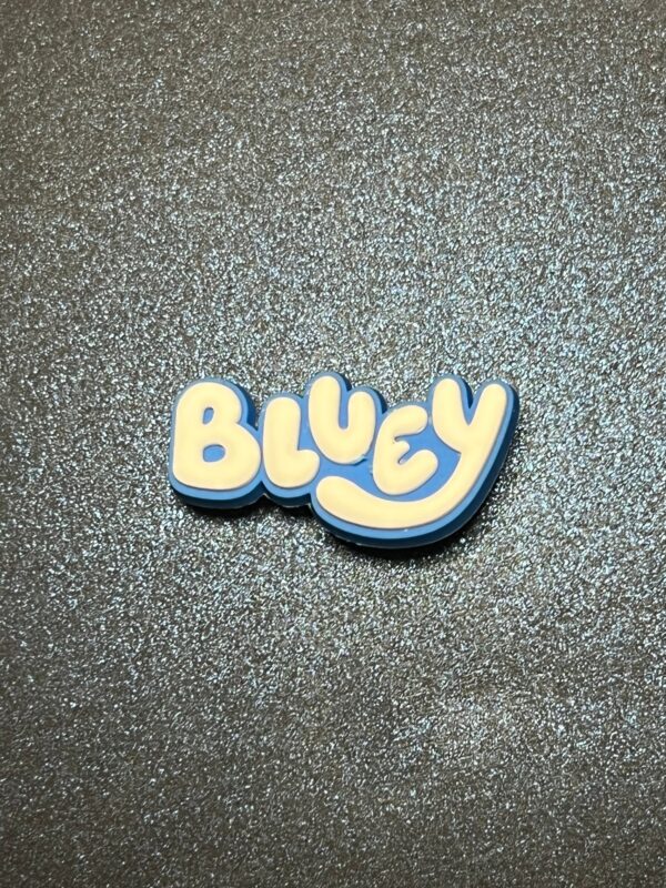 6PC Bluey Croc Shoe Charms - Soft PVC - Image 7