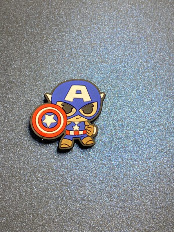 Marvel Avengers 6PC Soft PVC Shoe Croc Charms - Image 7