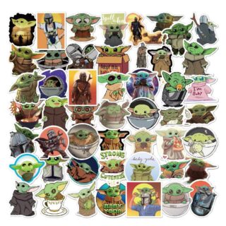 72 Count - Random Character Vinyl Stickers