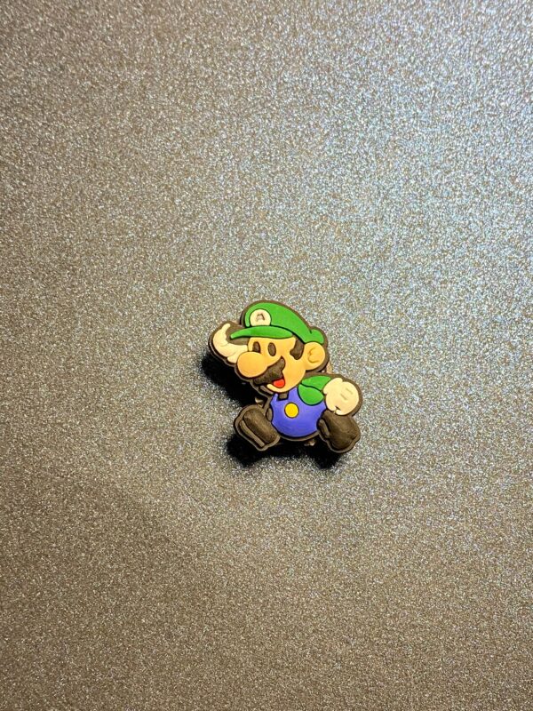 Super Mario 7PC Soft PVC Shoe Croc Charms Jibbitz - Image 3