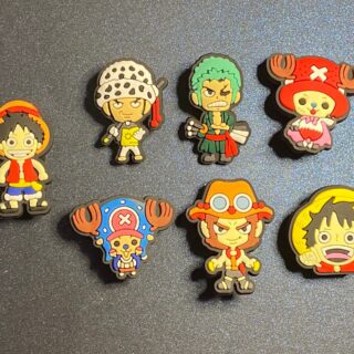7PC Shoe Charms - Soft PVC