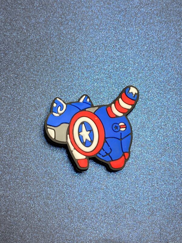 Marvel Avenger Cats 7PC Soft PVC Shoe Croc Charms - Image 8