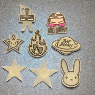 8PC Shoe Charms - Soft PVC