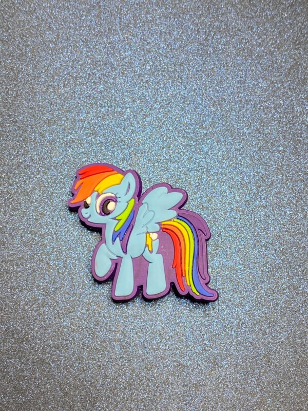 My Little Pony 8PC Soft PVC Shoe Croc Charms - Image 5