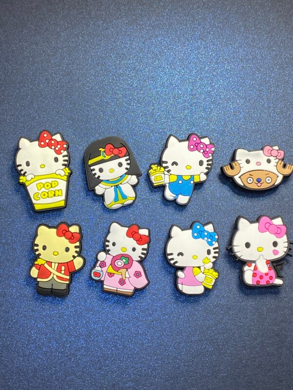 8PC Shoe Charms - Soft PVC