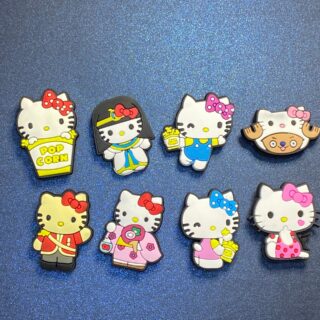 8PC Shoe Charms - Soft PVC
