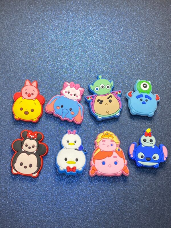 8PC Shoe Charms - Soft PVC