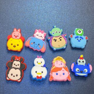8PC Shoe Charms - Soft PVC