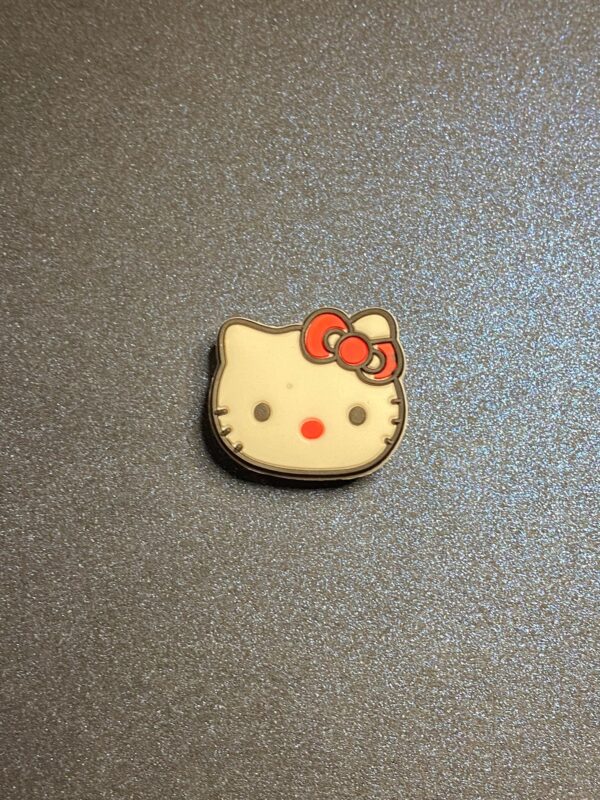 Hello Kitty Heads 9PC Soft PVC Shoe Croc Charms - Image 3