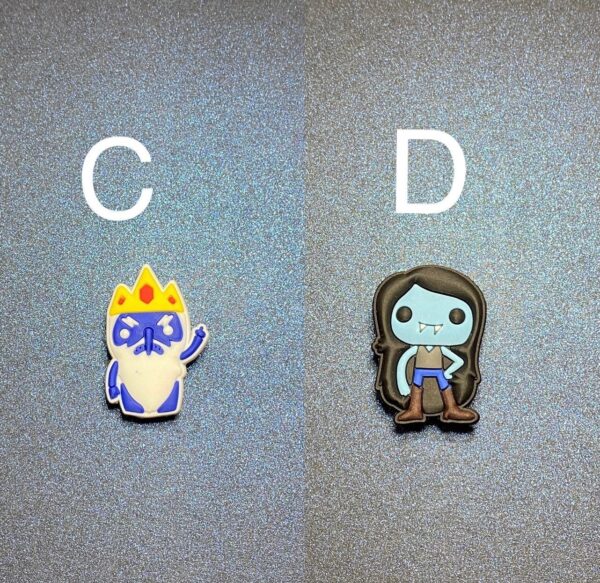 Adventure Time 11PC Soft PVC Shoe Croc Charms Jibbitz - Image 3