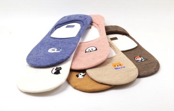 Animal No-Show Socks