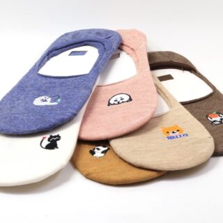 Animal No-Show Socks
