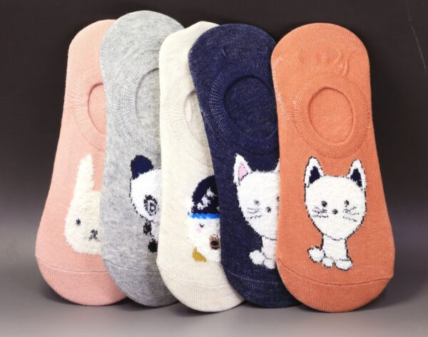 Animal No-Show Socks (B)