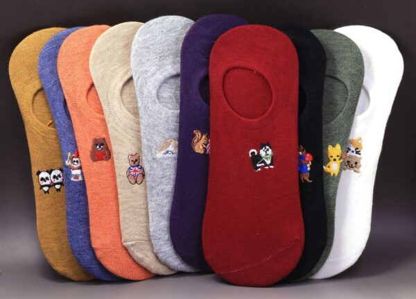 Animal No-Show Socks (C)