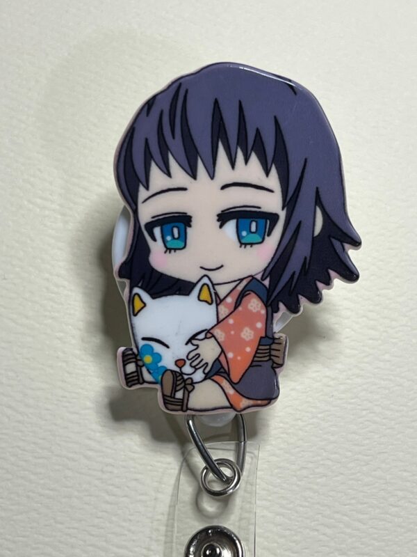 Demon Slayer Anime - Alligator clip - Badge reel - Image 2