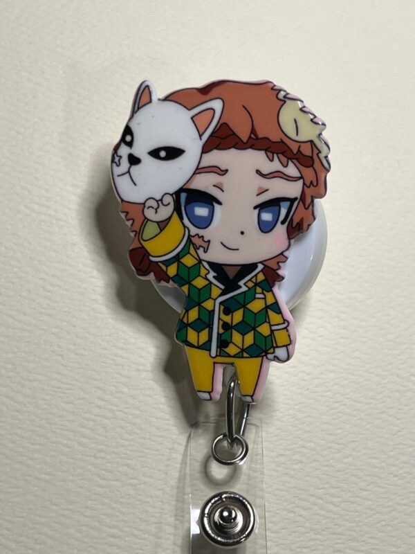 Demon Slayer Anime - Alligator clip - Badge reel - Image 4