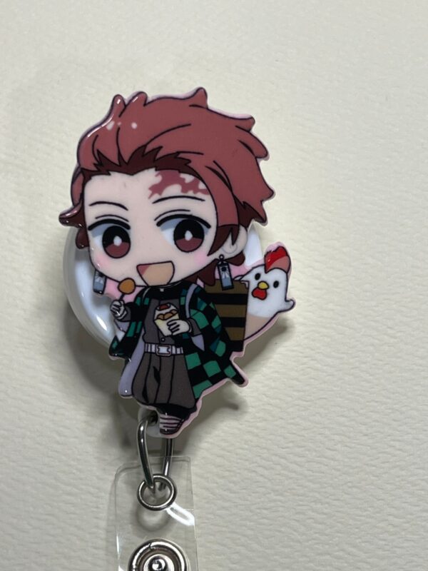 Demon Slayer Anime - Alligator clip - Badge reel - Image 7