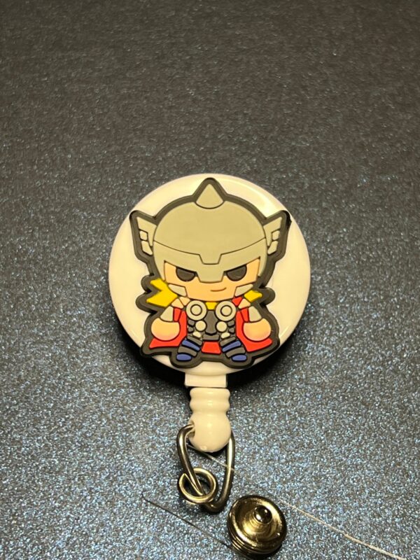 Avengers inspired characters- alligator clip - badge reel - Image 3