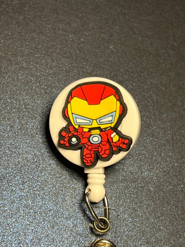 Avengers inspired characters- alligator clip - badge reel - Image 5