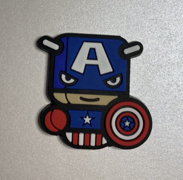 Avengers inspired characters- alligator clip - badge reel - Image 8