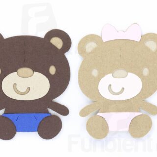 baby bear cutout