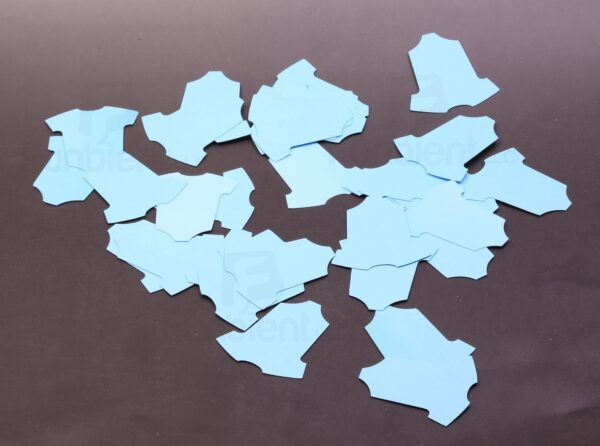 Baby Onesie Cutout / 100 pack Confetti Size (1x1) - Image 4