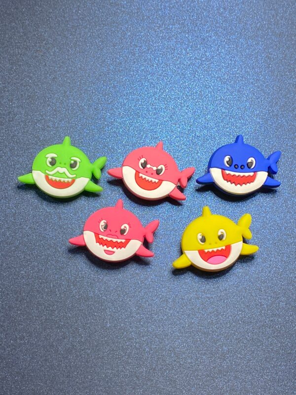 Baby Shark - 5PC Shoe Charms - Soft PVC