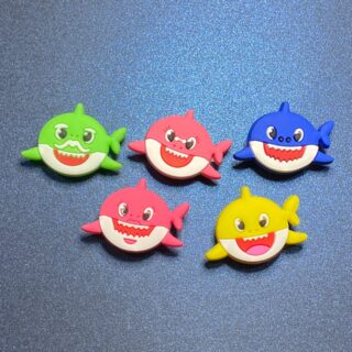 Baby Shark - 5PC Shoe Charms - Soft PVC