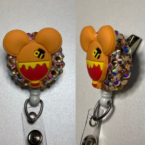 Disney Balloon Characters- Alligator clip - Badge reel - Image 3