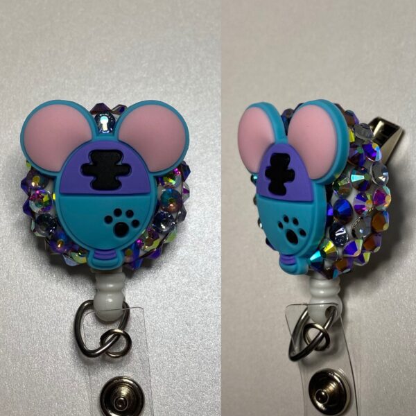 Disney Balloon Characters- Alligator clip - Badge reel - Image 4