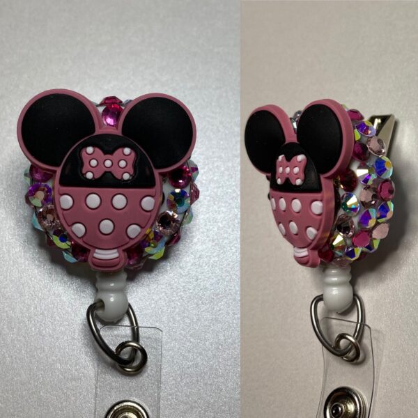 Disney Balloon Characters- Alligator clip - Badge reel - Image 6