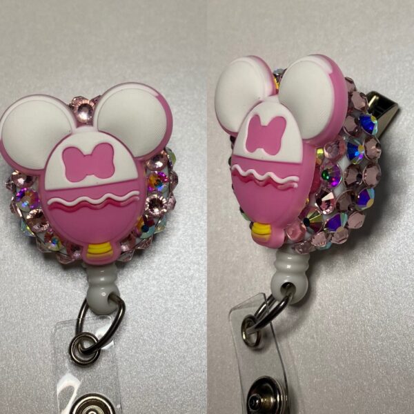 Disney Balloon Characters- Alligator clip - Badge reel - Image 7