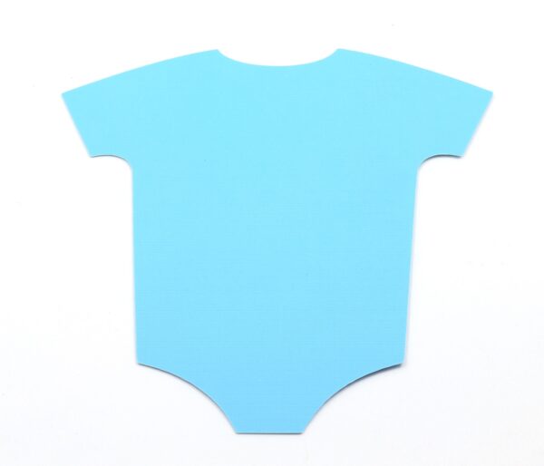 Blue Baby Onesie Cutout 5" x 4" - Image 3