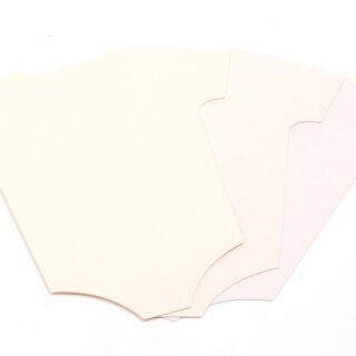 Blush Baby Onesie cutout 5" x 4"