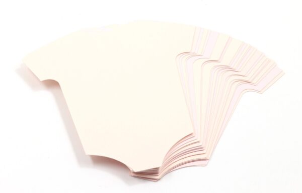 Blush Baby Onesie cutout 5" x 4" - Image 2