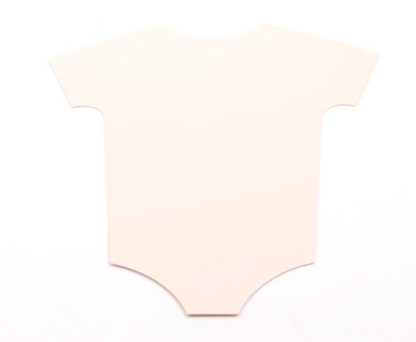 Blush Baby Onesie cutout 5" x 4" - Image 4