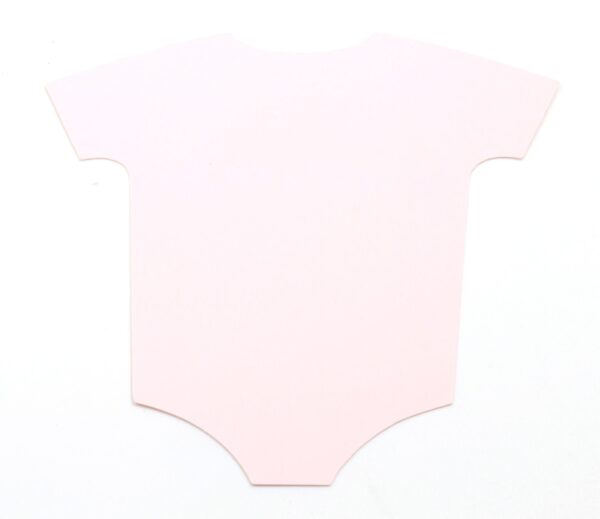 Blush Baby Onesie cutout 5" x 4" - Image 5